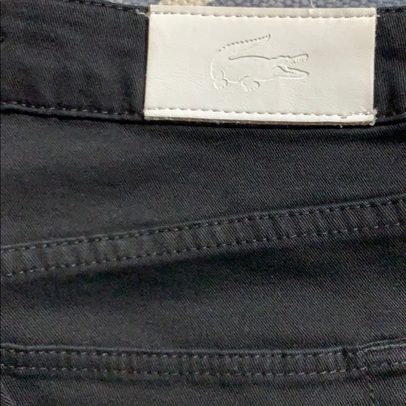 Lacoste Slim Fit Stretch Cotton Denim Jeans - Picture 2 of 7